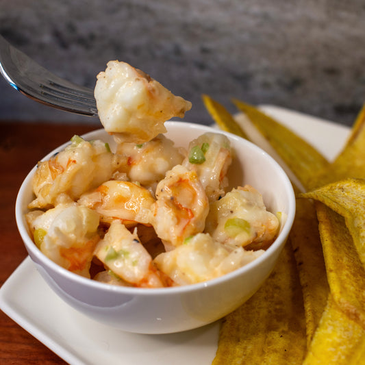 Coctel de Langostinos en Salsa Blanca