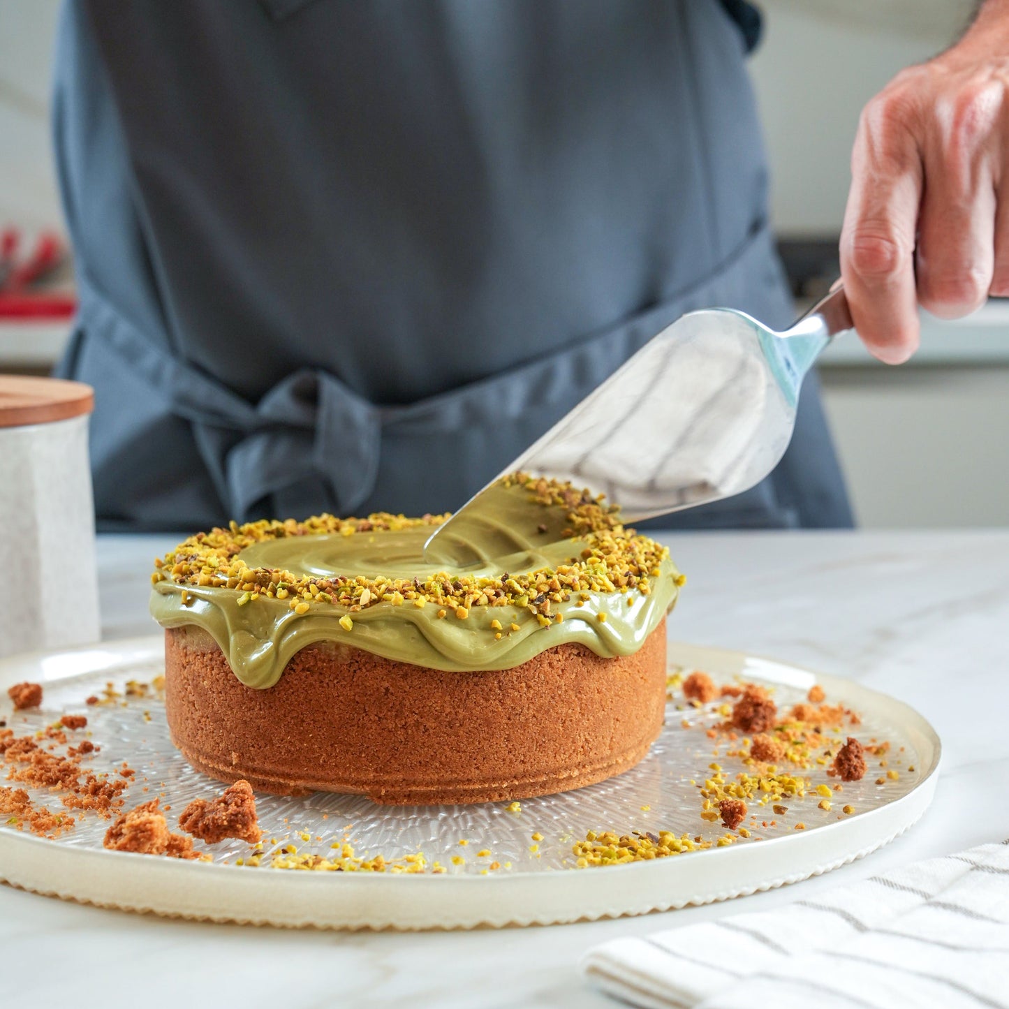 Cheesecake de Pistacho