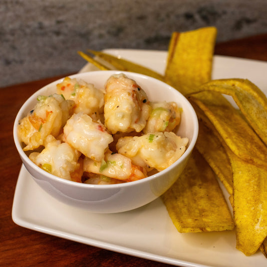 Coctel de Langostinos en Salsa Blanca