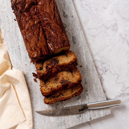 Banana Bread con Nutella