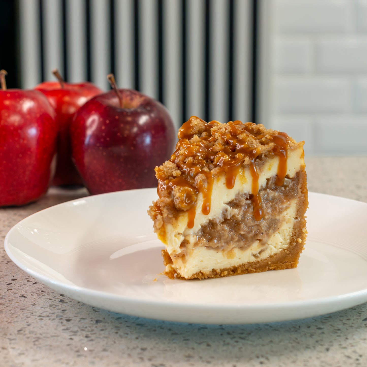 Cheesecake de Apple Crumble
