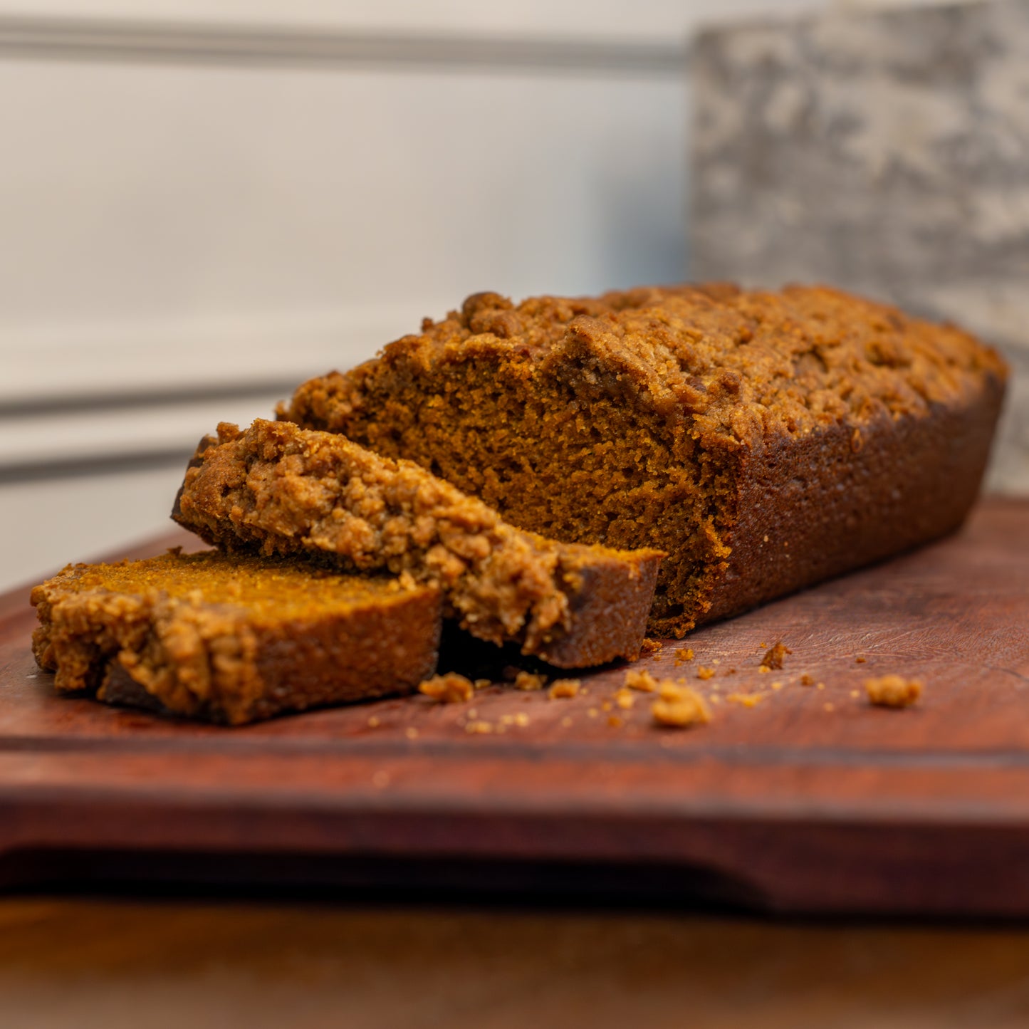 Pumpkin Crumble Bread