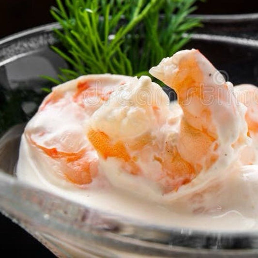 Coctel de Langostinos en Salsa Blanca