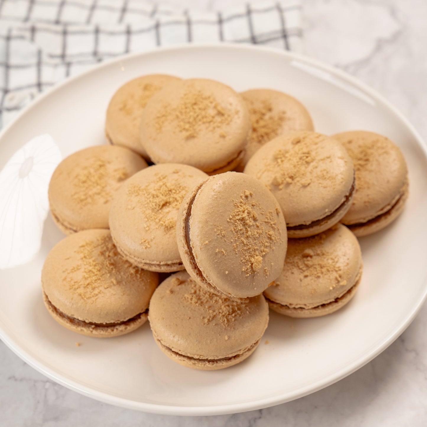 Macarons de Galleta María